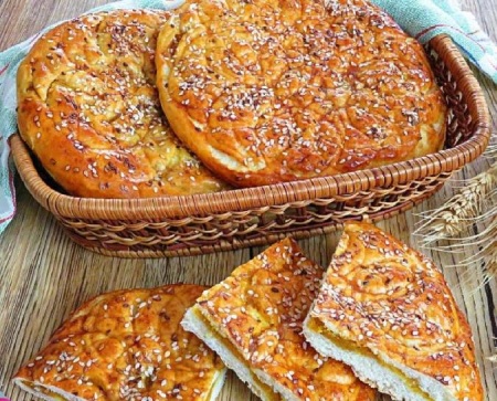نان کره ای پف دار