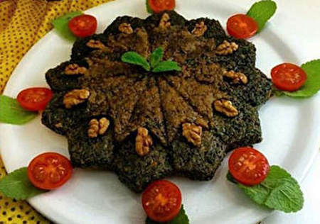 طرز تهیه کوکو سبزی,پخت کوکو سبزی