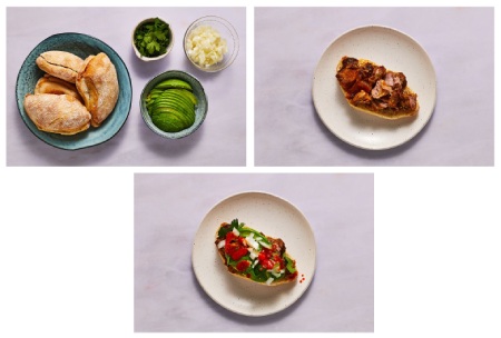 درست کردن مرحله ای تزیین تورتا د کارنیتاس مکزیکی روش درست کردن تورتا د کارنیتاس مکزیکی