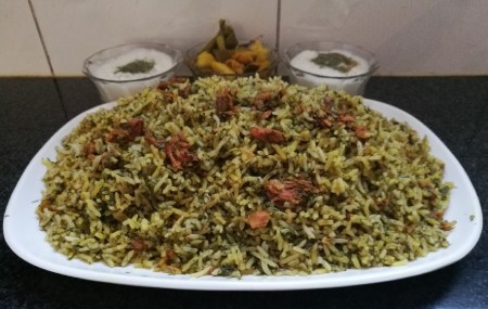 طرز درست کردن پلو بندری
