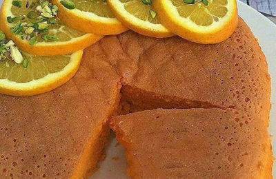 طرز تهیه کیک ژله ای پرتقالی,نحوه درست کردن کیک ژله ای پرتقالی