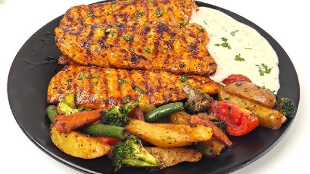 تهیه بیفتک مرغ طرز درست کردن بیفتک