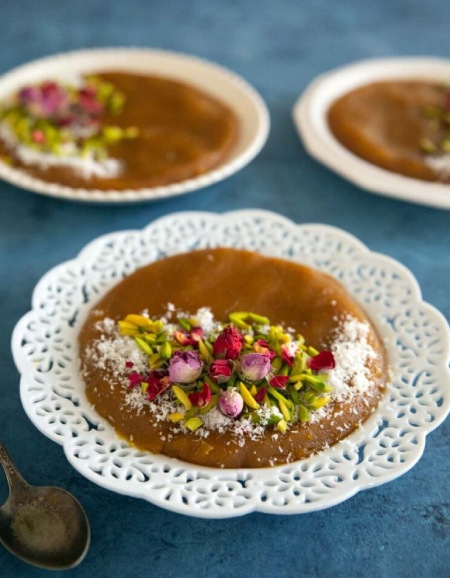 طرز تهیه حلوا برنجی جنوبی