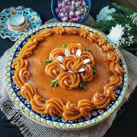 طرز تهیه حلوای برنجی بوشهری