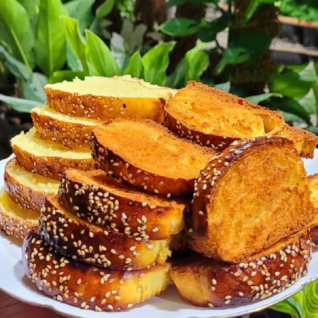 نحوه درست کردن نان سوخاری رژیمی