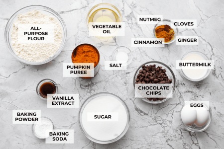 طرز تهیه نان چیپس شکلاتی کدو حلوایی