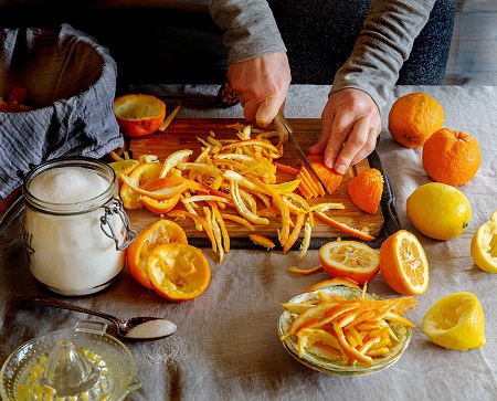 مربا پوست نارنج معطر, نحوه تهیه مربا پوست نارنج, خواص پوست نارنج