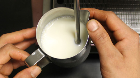 طرز درست کردن شیر برای قهوه اسپرسو, طرز تهیه قهوه اسپرسو