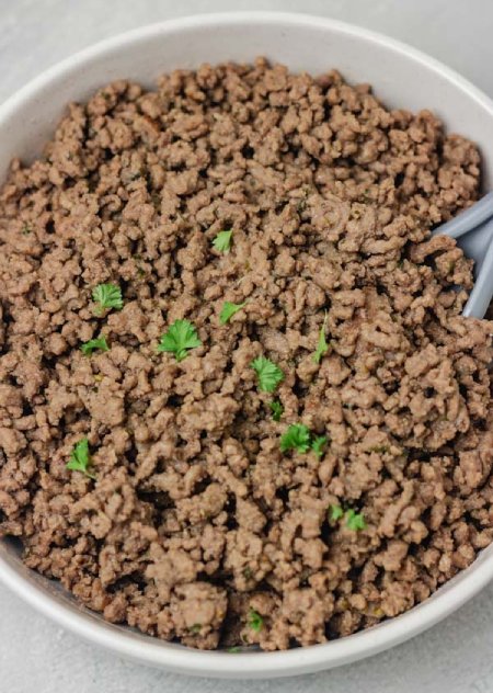 کالری گوشت گوساله چرخ کرده پخته,ارزش غذایی گوشت گوساله چرخ کرده پخته