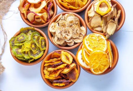 کالری چیپس میوه خشک,ارزش غذایی چیپس میوه خشک
