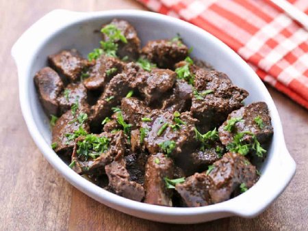 کالری دل گاو,ارزش غذایی دل گاو