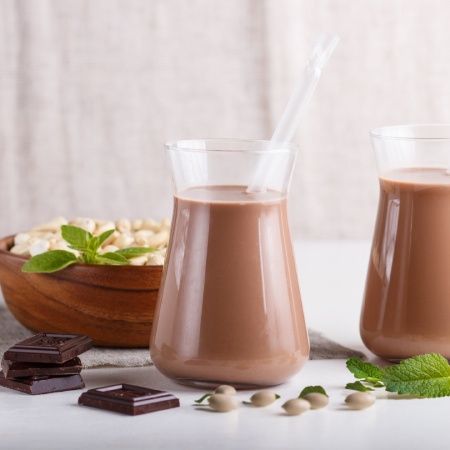 کالری شیر سویا شکلاتی,ارزش غذایی شیر سویا شکلاتی