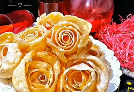 طرز تهیه تاتارچورک ترکمنی, پخت تاتارچورک, آموزش تصویری پخت نان تاتاری