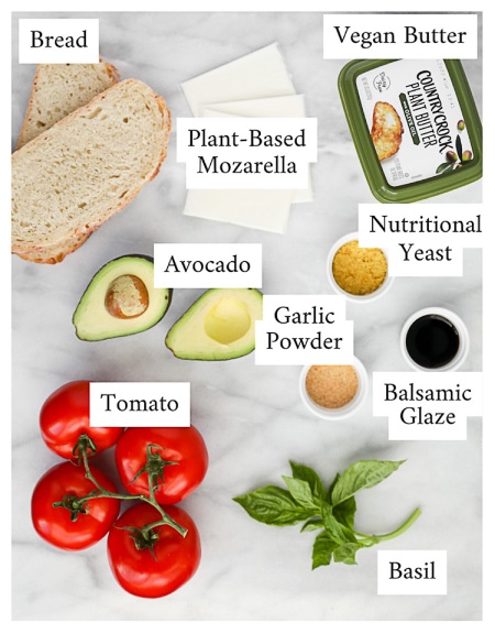 مواد لازم برای تهیه پانینی کاپرزه گیاهی طرز پخت پانینی کاپرزه گیاهی