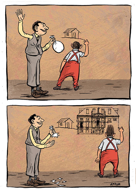 تورم اقتصادی و رویاهای بزرگ اما شکننده ادواردو آرودا, Eduardo Arruda