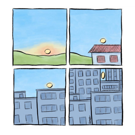 از دست رفتن زیبایی طبیعی و جایگزینی آن با مصنوعات انسانی ادواردو آرودا, Eduardo Arruda