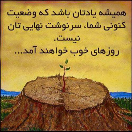 پروفایل امیدوار کننده و شاد