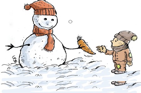 کاریکاتورهای جالب زمستان, کاریکاتورهای جالب و مفهومی زمستان, کاریکاتورهایی درباره زمستان,
