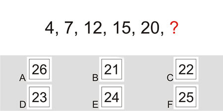 تست هوش برای نوجوانان,انواع سوالات تست هوش برای نوجوانان,آزمون های تست هوش برای نوجوانان