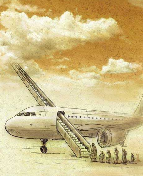 کاریکاتور: هواپیماهای ایران