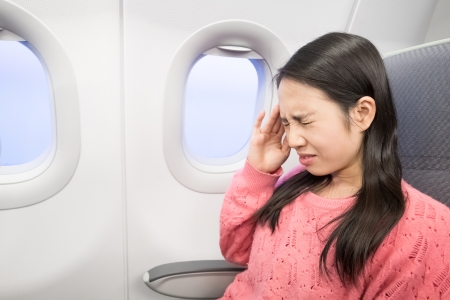 جلوگیری از سردرد هواپیما, درمان سنگینی سر در هواپیما, سردرد در پرواز