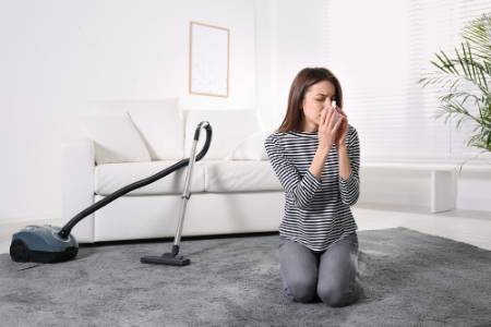 آلرژی فرش ، درمان آلرژی به فرش