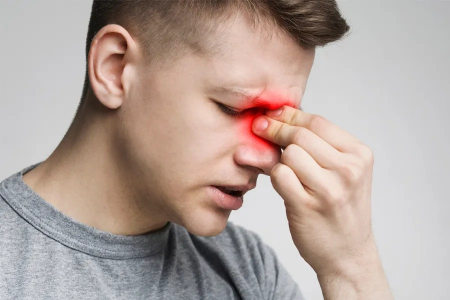 سوزش بینی, احساس سوزش در بینی