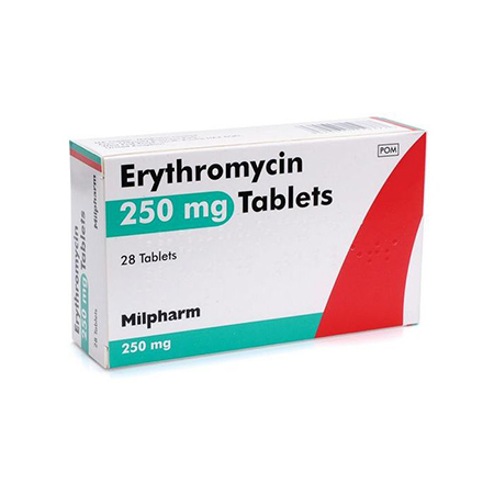 داروی اریترومایسین, عوارض داروی اریترومایسین