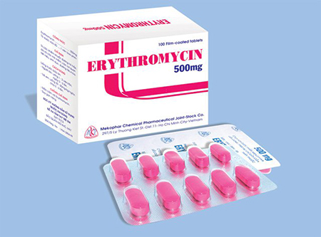 داروی اریترومایسین, عوارض داروی اریترومایسین