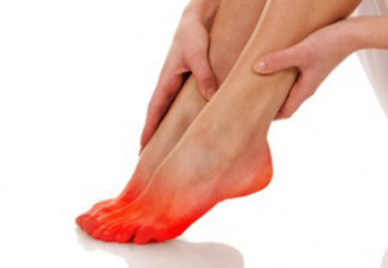درمان درد کف پا, التهاب مفاصل