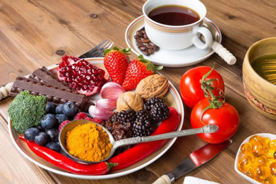 مواد غذایی سرشار از آنتی اکسیدان, میوه ها و سبزیجات