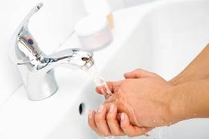 شستن دست ها,نحوه شستن دست ها,نحوه صحیح شستن دست ها