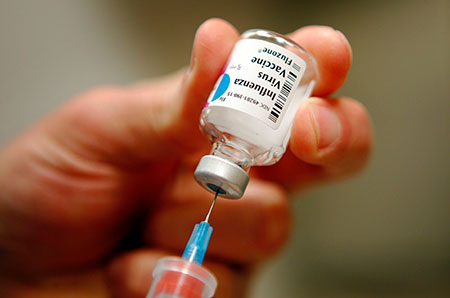 واکسن آنفولانزا و دیابت, تزریق واکسن آنفولانزا کودکان