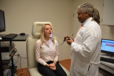 لارینگوسکوپی, آزمایش لارینگوسکوپی