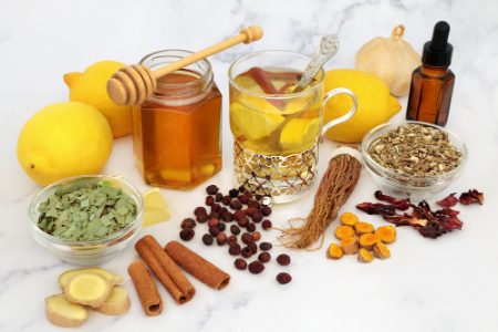 درمان طبیعی خلط گلو, دمنوش برای رفع خلط