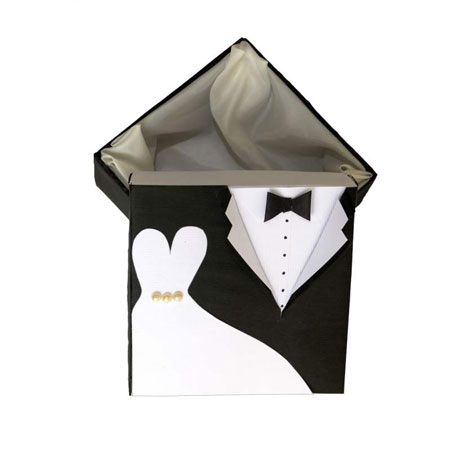 باکس هدیه برای عروس و داماد,باکس برای عروس و داماد,باکس هدایای عروس