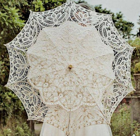 چتر سفید عروس,مدل چتر سفید عروس