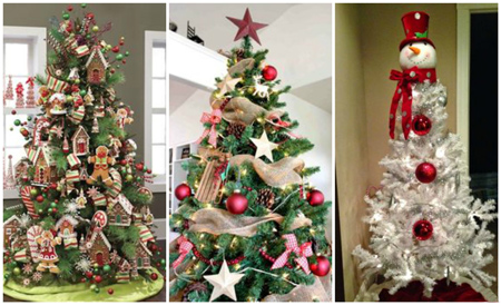 تصاویر درخت کریسمس,تزیین کردن درخت کریسمس