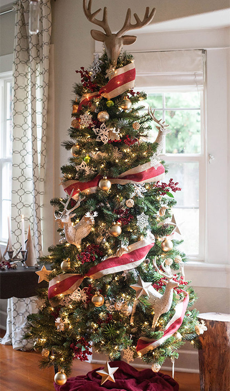 درخت کریسمس,تزیین درخت کریسمس