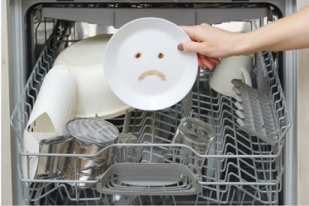 علت تمیز نشستن ظروف در ماشین ظرفشویی, دلایل تمیز نشستن ظروف در ظرفشویی, علت تمیز نشستن ماشین ظرفشویی