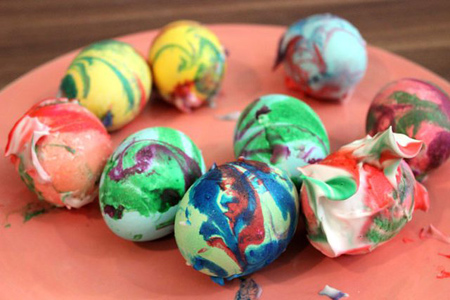 ایده هایی برای رنگی کردن تخم مرغ,آموزش رنگی کردن تخم مرغ هفت سین