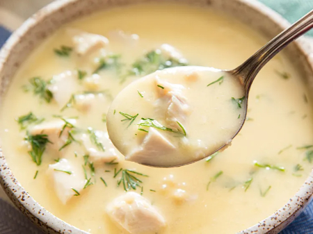 غلیظ کردن سوپ, سوپ خامه ای