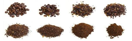 انواع درجه آسیاب قهوه