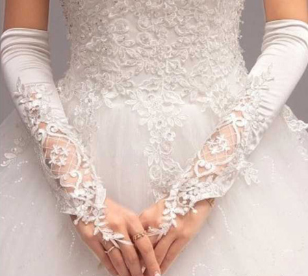 مدل دستکش عروس,دستکش عروس