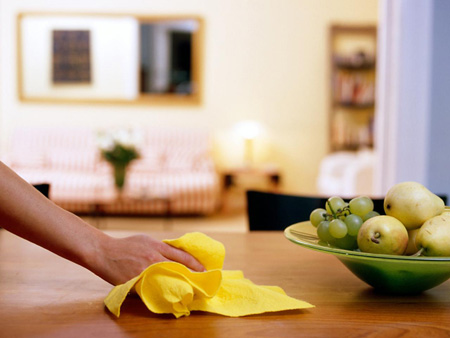 از بین بردن لکه های کابینت ام دی اف, مراحل تمیز کردن کابینت های ام دی اف