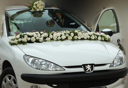 گل کاری ماشین عروس, جدیدترین مدل ماشین عروس