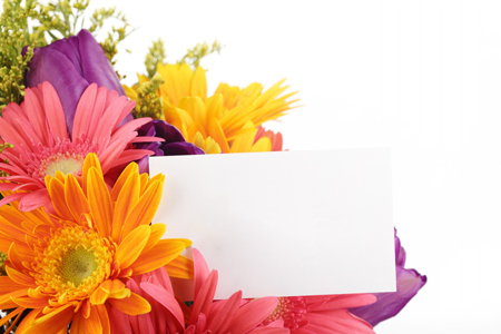 تزیین کارت پستال با گل, کارت پستال های دست ساز با گل