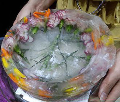 hou6748 - تزیین یخ یخچال عروس