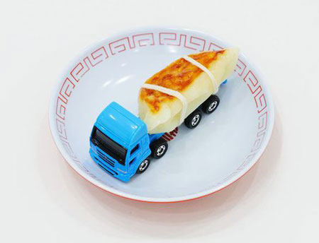 تزیین سوشی با ماشین, تزیین غذاهای چینی