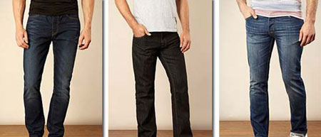 راهنمای خرید شلوار جین, شلوار جین مردانه